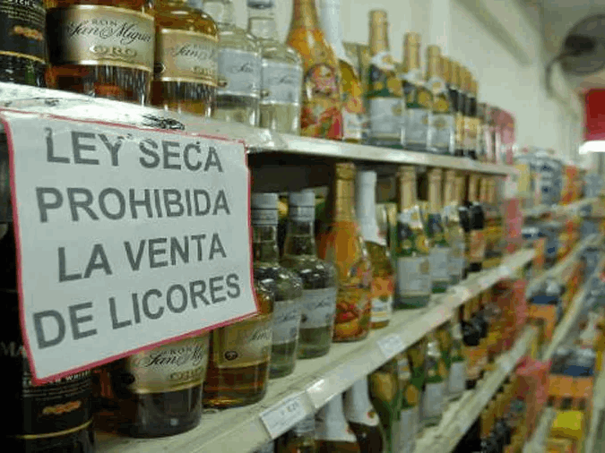 Decretan Ley Seca y prohíben porte de armas a partir de este 25-Jul por comicios municipales