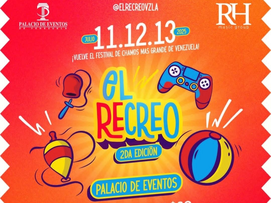 El Recreo se apodera de los chamos este fin de semana en el Palacio de Eventos de Maracaibo