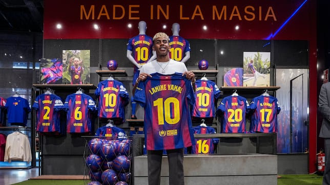 Lamine Yamal se convirtió en el nuevo ’10’ del Barcelona