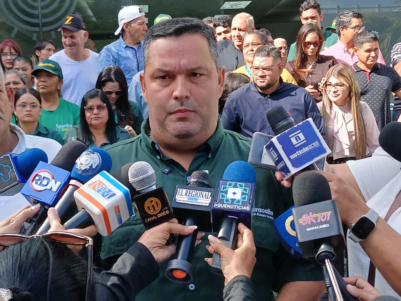 Alcalde encargado Adrián Romero anuncia cierre técnico del ayuntamiento de Maracaibo