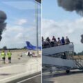 Se estrelló una avioneta en un aeropuerto de Londres