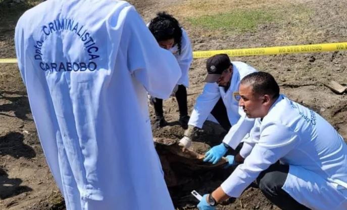 Desenterraron restos humanos en fosa improvisada en Carabobo