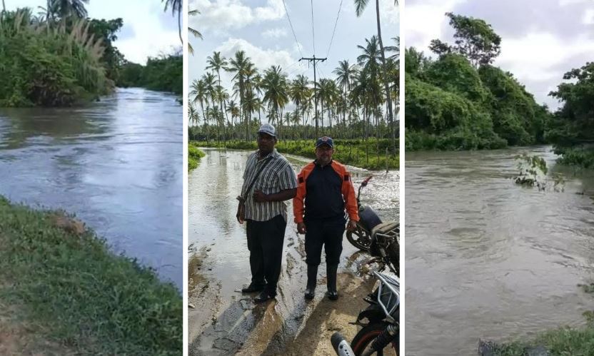 Crecida del río Aroa generó daños en viviendas y vialidad de Falcón