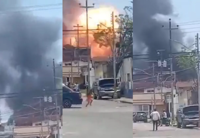 Ocho heridos tras explosión en una panadería de Cumaná