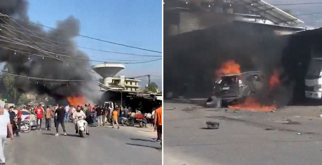 Israel bombardea el Líbano
