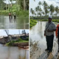 Intensas lluvias impactan vías y áreas agrícolas en Boca de Aroa, estado Falcón