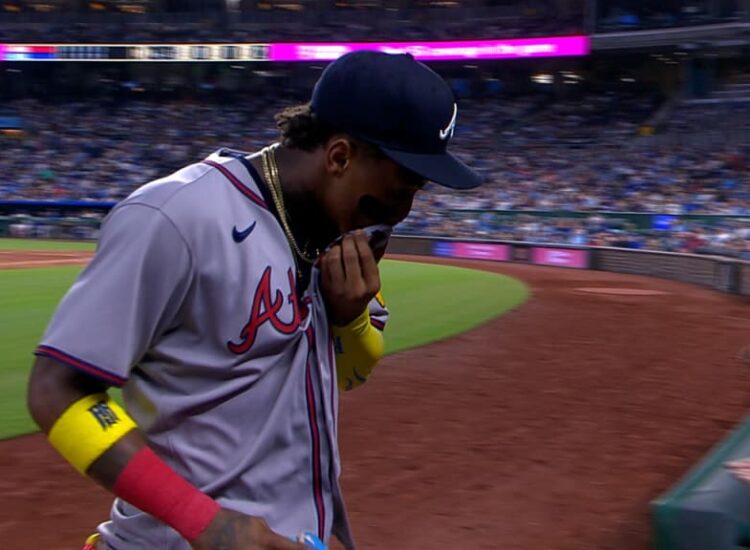 Ronald Acuña Jr. presenta distensión entre el tendón y la pantorrilla