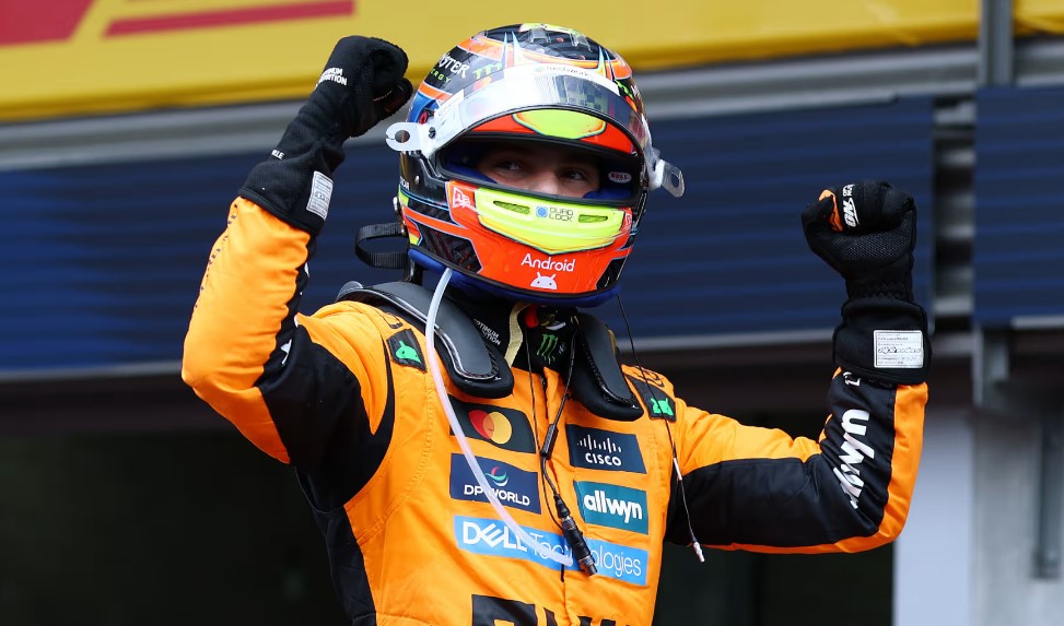 Piastri lideró doblete de McLaren en el GP de Bélgica
