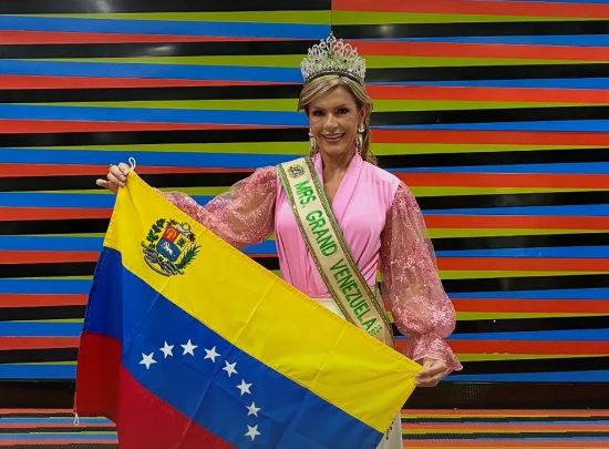 María Victoria Urbina, es la primera venezolana en participar en el Mrs Grand Venezuela a realizarse en Myanmar este 12-Jul