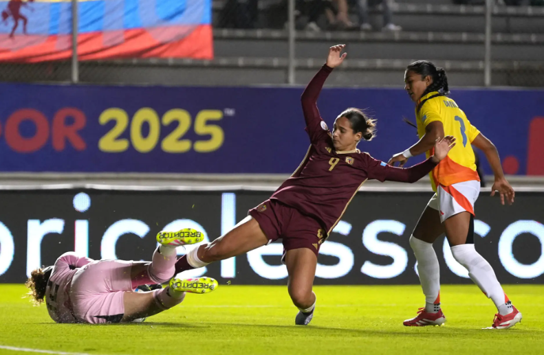 La Vinotinto femenina empata sin goles ante Colombia en la Copa América 2025