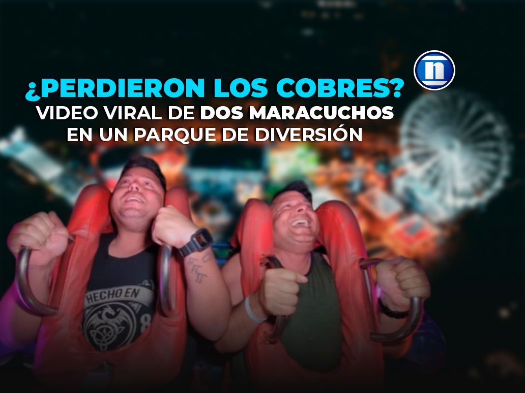 ¿Perdieron los cobres? Video viral de dos maracuchos en un parque de diversión