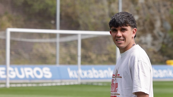 Aramburu se expresa: Soy muy feliz en la Real Sociedad y quiero estar aquí muchos años