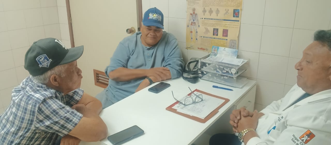 Gloria Deportiva Hobaldo Caldera recibe atención médica especializada