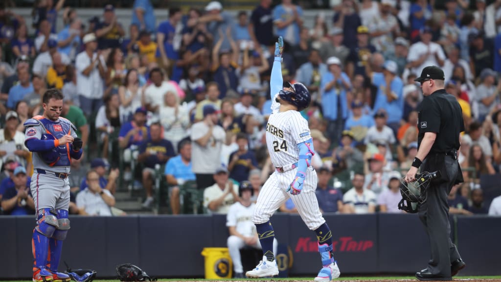 William Contreras pegó par de estacazos en triunfo de Cerveceros ante Mets