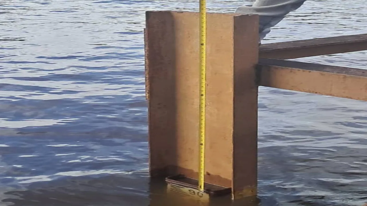 Nivel del río Orinoco desciende 44 centímetros: Aún se mantiene en cota de desborde