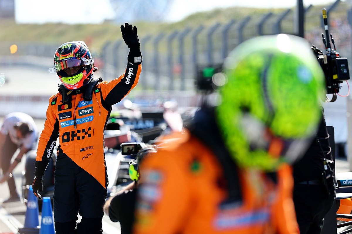 Piastri se adueña de la pole del GP de Países Bajos