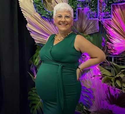 Maternidad con canas: Lidiane Machado inspira a todas las edades