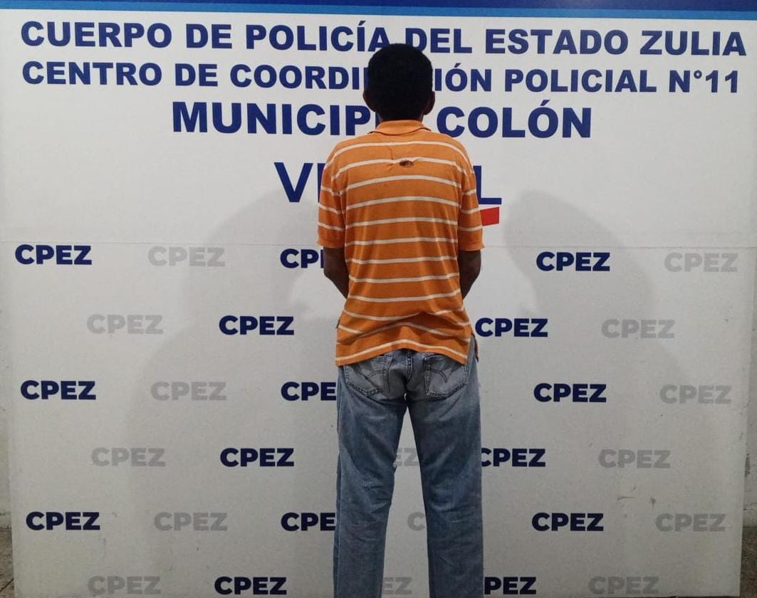 Por insultar y golpear a su madre de 79 años fue detenido un hombre en Santa Bárbara del Zulia