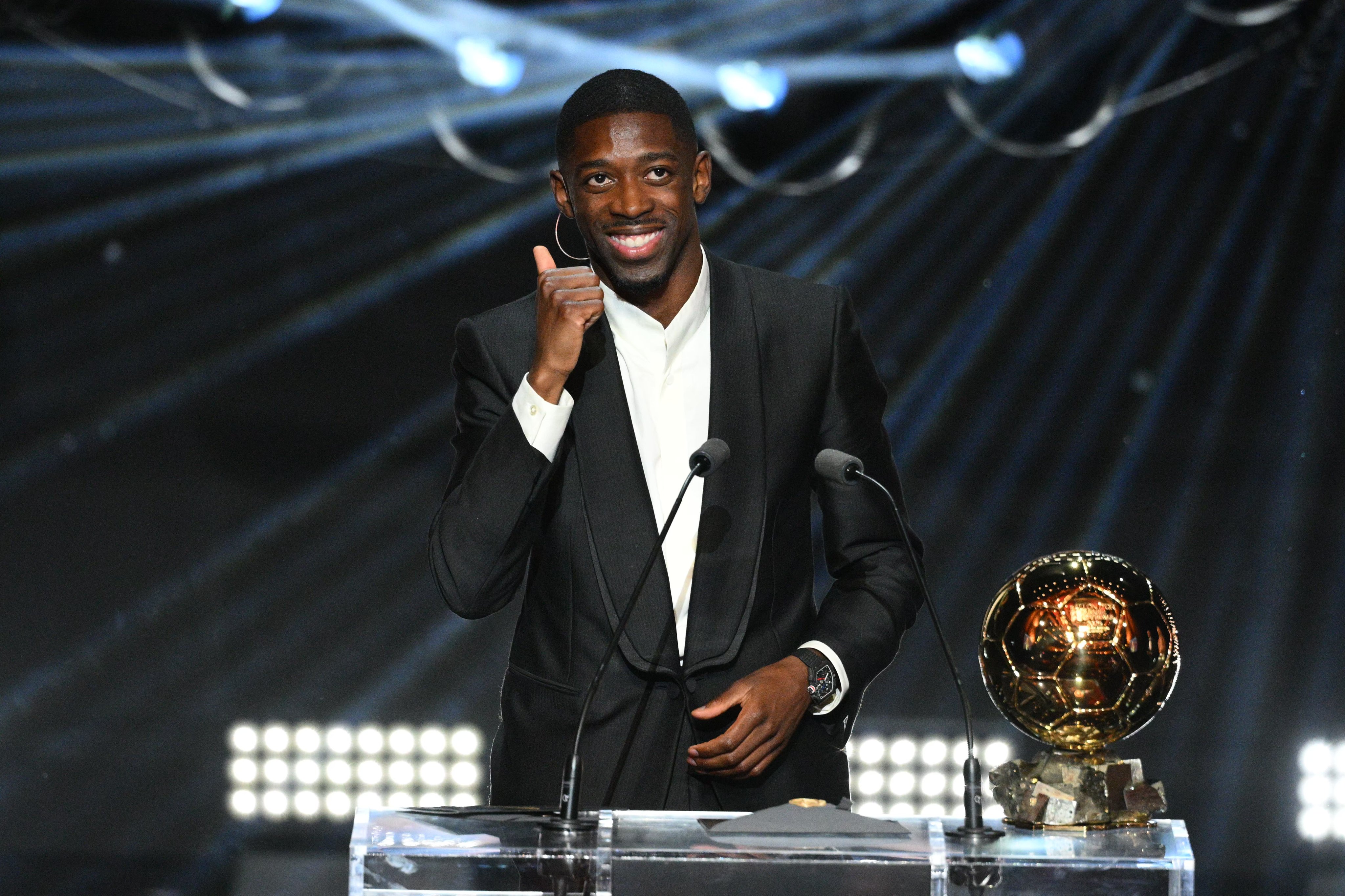 El Balón de Oro se rinde a Ousmane Dembélé: El mejor futbolista del año