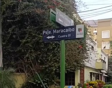 En Perú hay una calle llamada 
