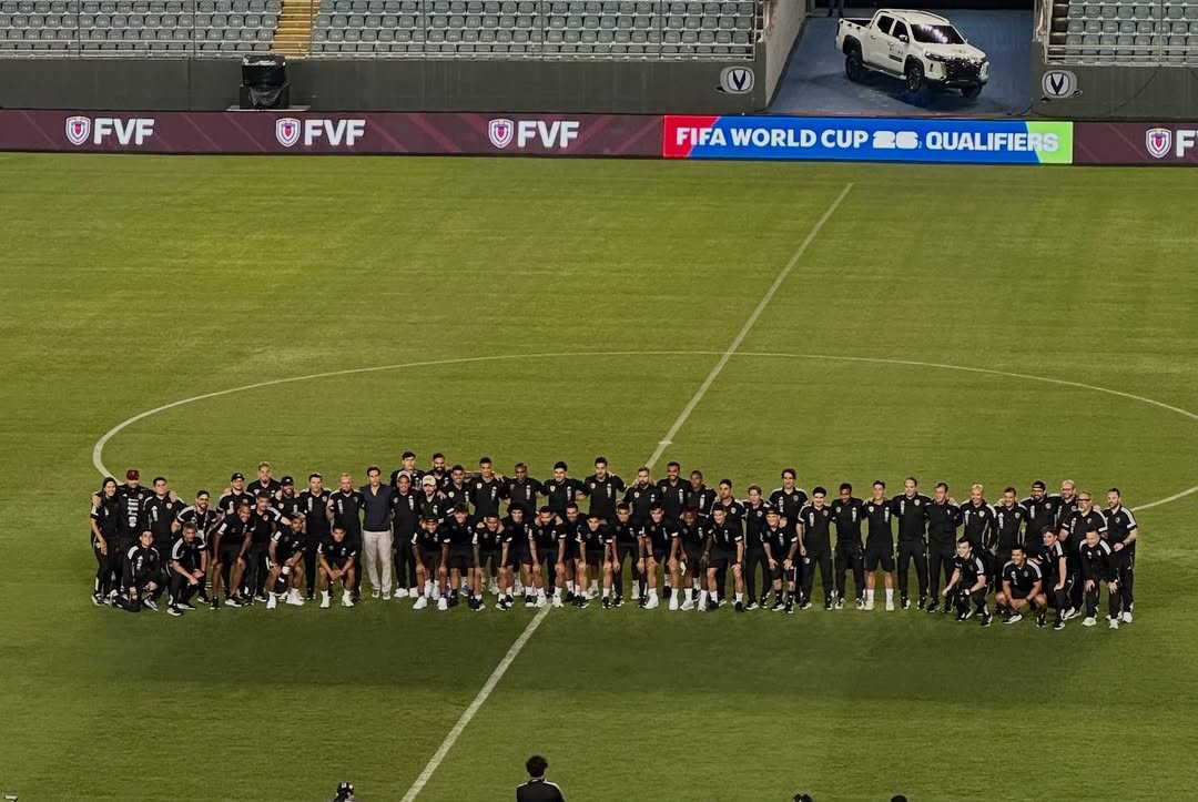 La Vinotinto realizó reconocimiento de campo en Maturín para el duelo ante Colombia