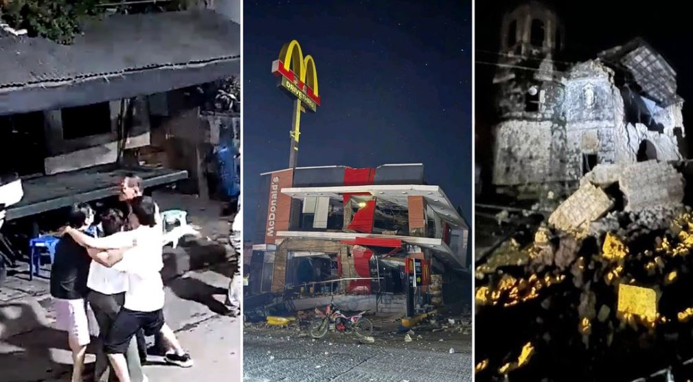 Reportan un muerto y varios heridos tras fuerte terremoto en Filipinas