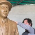 Josué Benjamín realiza escultura gigante en honor al Dr. José Gregorio Hernández