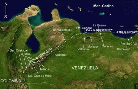 Interacción Tectónica en Venezuela: Análisis de la convergencia entre las placas de Suramérica y el Caribe