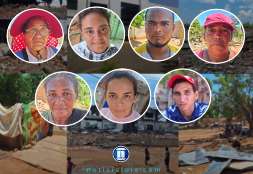 Estos rostros muestran 120 horas de angustia