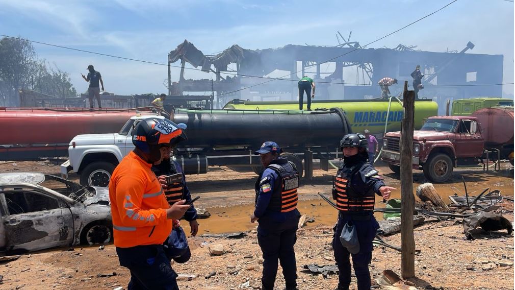 Impresionantes imágenes tras la tragedia ocurrida en la zona industrial de San Francisco: Ministerio de Justicia y Paz confirma 20 afectados
