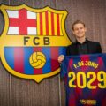 Frenkie de Jong renovó su contrato con Barcelona hasta 2029