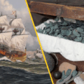 Descubierto en Florida tesoro de un millón de dólares de una flota española de 1715