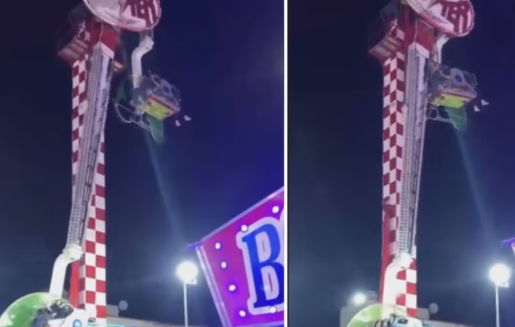 Cinco heridos dejó la falla de una atracción mecánica en feria celebrada en México