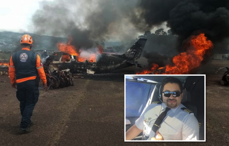 Dos pilotos muertos dejó la aeronave estrellada y calcinada en Táchira