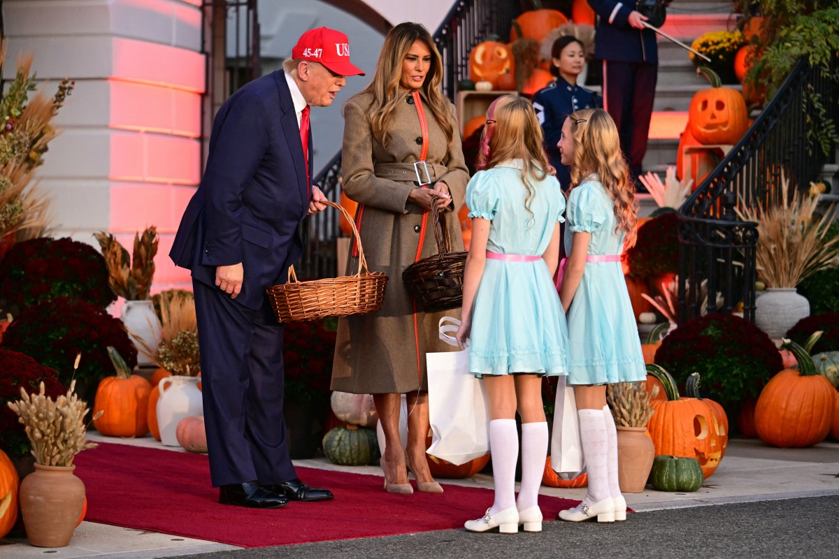 Halloween en la Casa Blanca: Así lo celebraron Trump y Melania