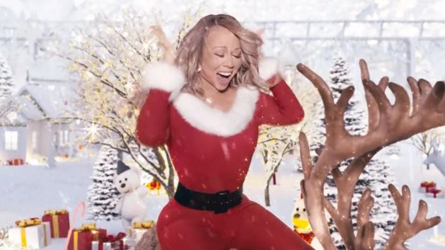 Así Mariah Carey marcó de manera oficial la temporada navideña