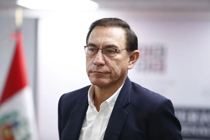 Condenan al expresidente de Perú, Martín Vizcarra a 14 años de prisión por corrupción