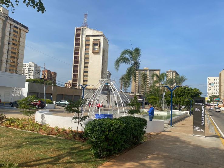 Recuperada Plaza Rotary con wifi por la Alcaldía de Maracaibo