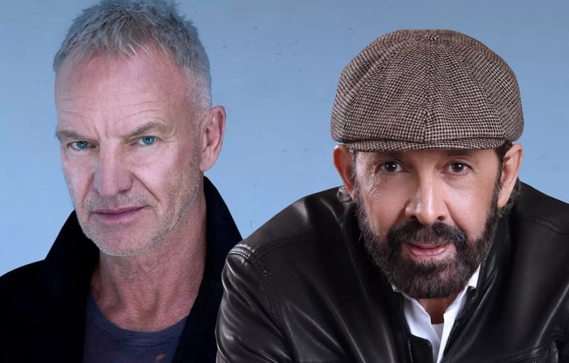 Sting canta en español en una sorprendente colaboración con Juan Luis Guerra