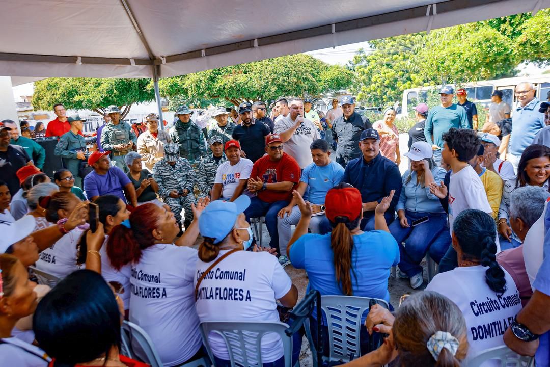 Vicepresidente Márquez visitó el Zulia para impulsar junto al gobernador Luis Caldera la consulta popular del 23-N y reforzar el 1×10