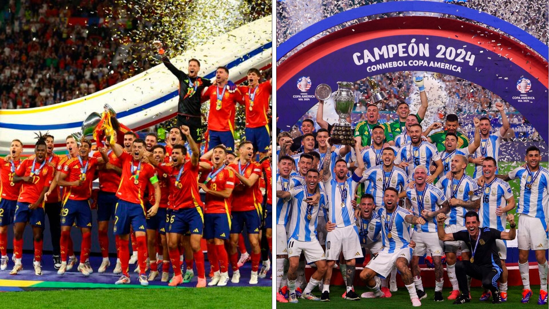 Argentina y España disputarán la Finalissima el 27 de marzo