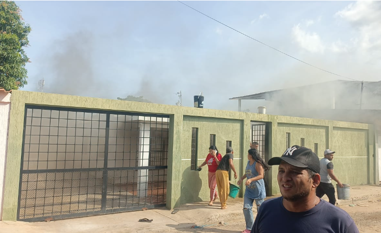 Se incendió una vivienda en La Popular
