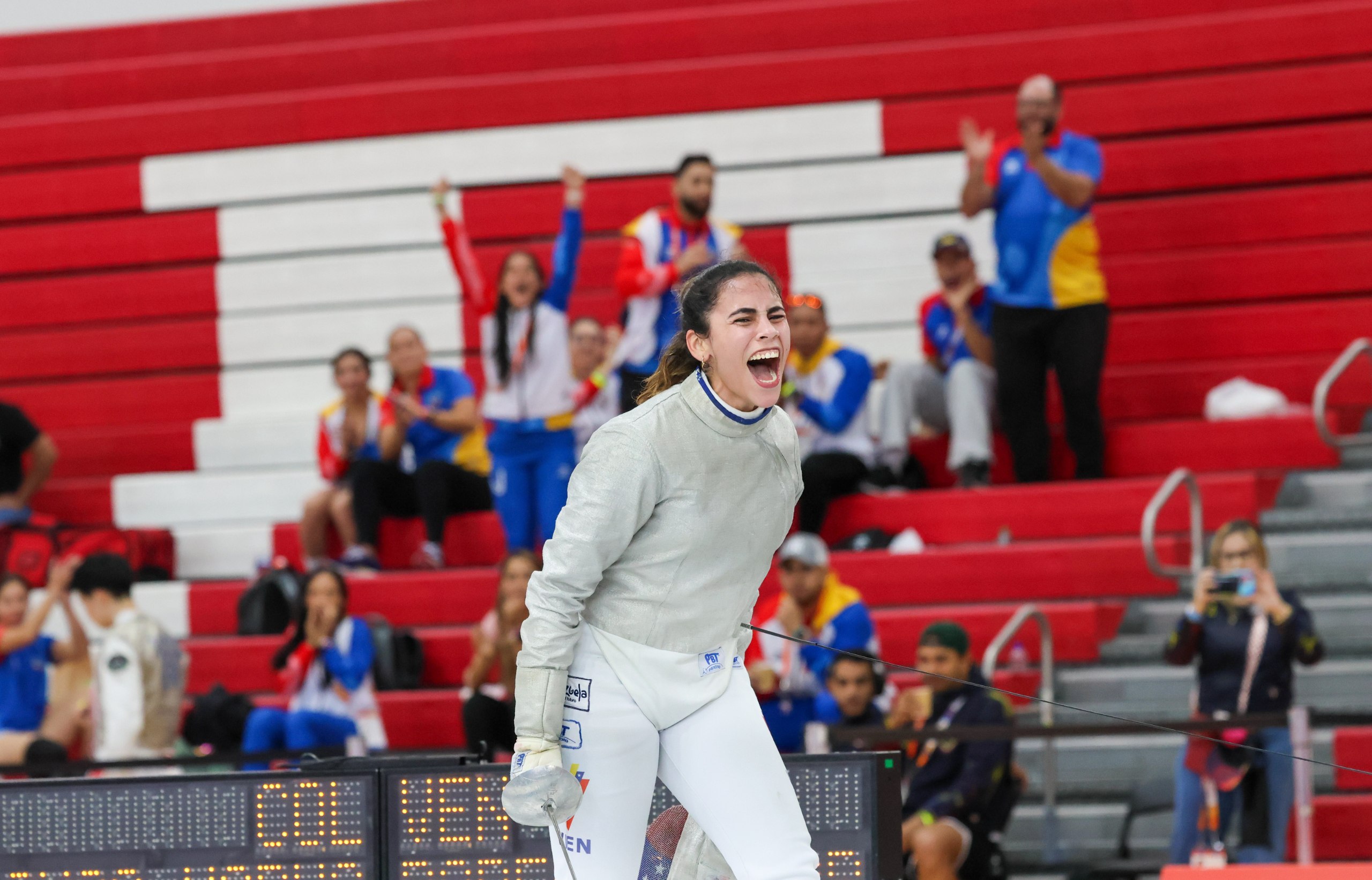 Katherine Paredes se colgó el oro para Venezuela en los Juegos Bolivarianos