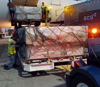 Llegan 850 mil dosis de vacuna contra la poliomielitis al país