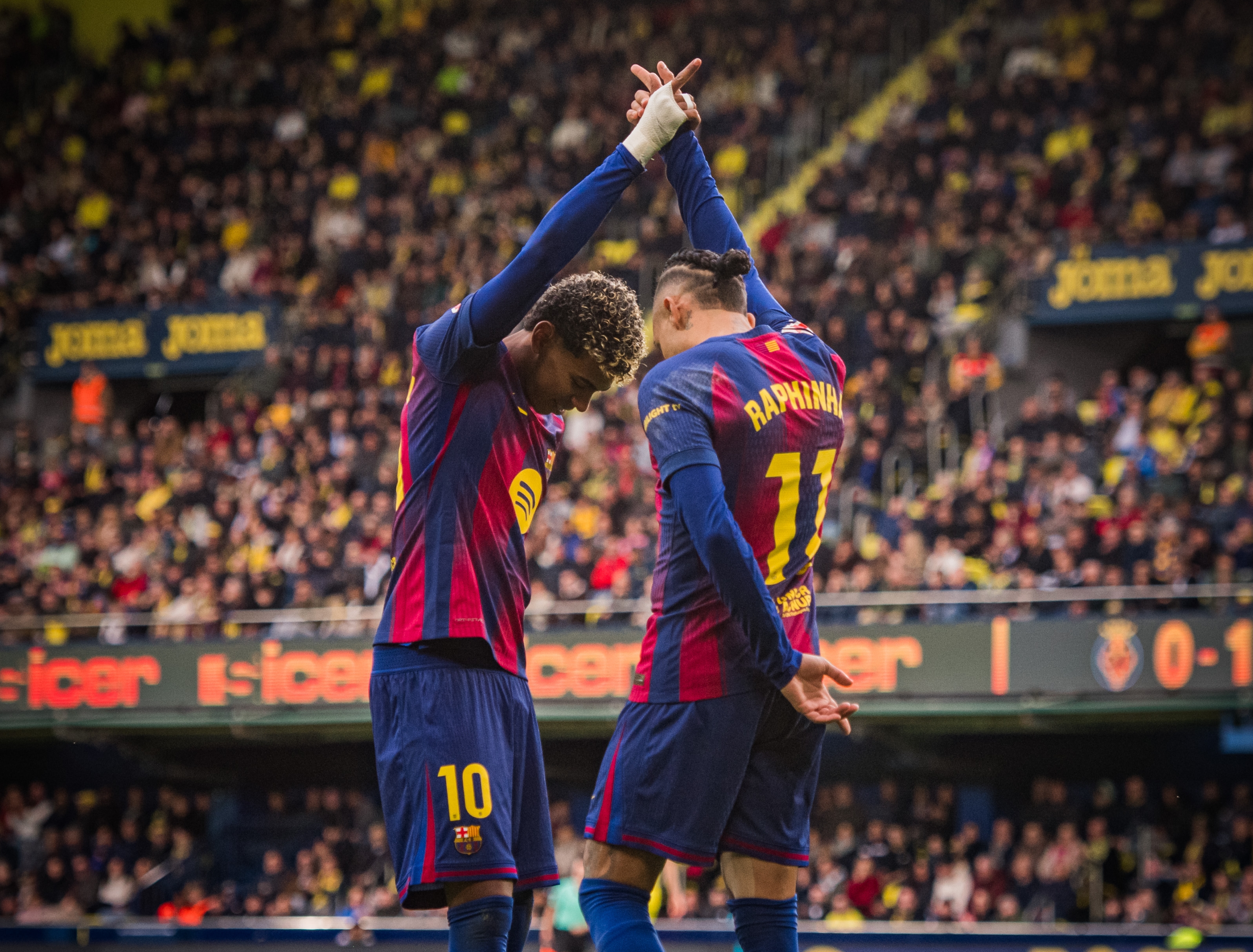 Barcelona venció al Villarreal y finalizó el año como líder de LaLiga