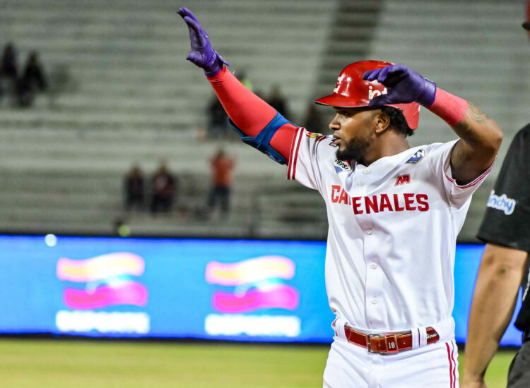 Cardenales se impone ante Caribes con Yonny Hernández como héroe