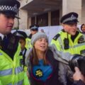 Arrestada Greta Thunberg en una protesta propalestina en Londres