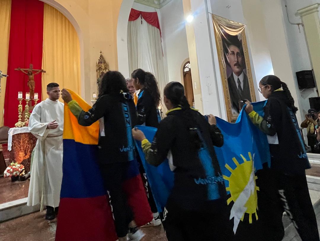Atletas zulianos se concentraron para celebrar la tradicional Misa del Deporte