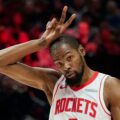 Kevin Durant comanda triunfo de Rockets y supera a Chamberlain en la lista de anotadores