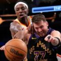 Lakers recupera el brillo: LeBron y Doncic comandan el festín ofensivo ante Hawks